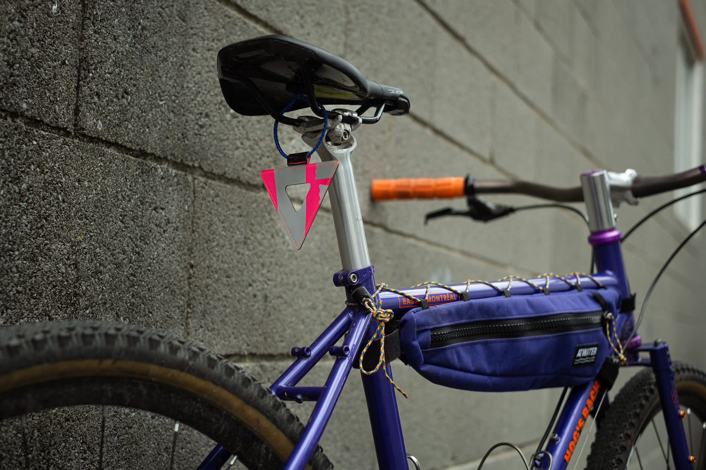 Visto Cycling Mini Reflective Triangle - Silver Streak