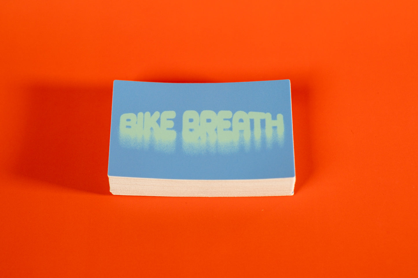Bike Breath Blueberry Fade Sticker (4")