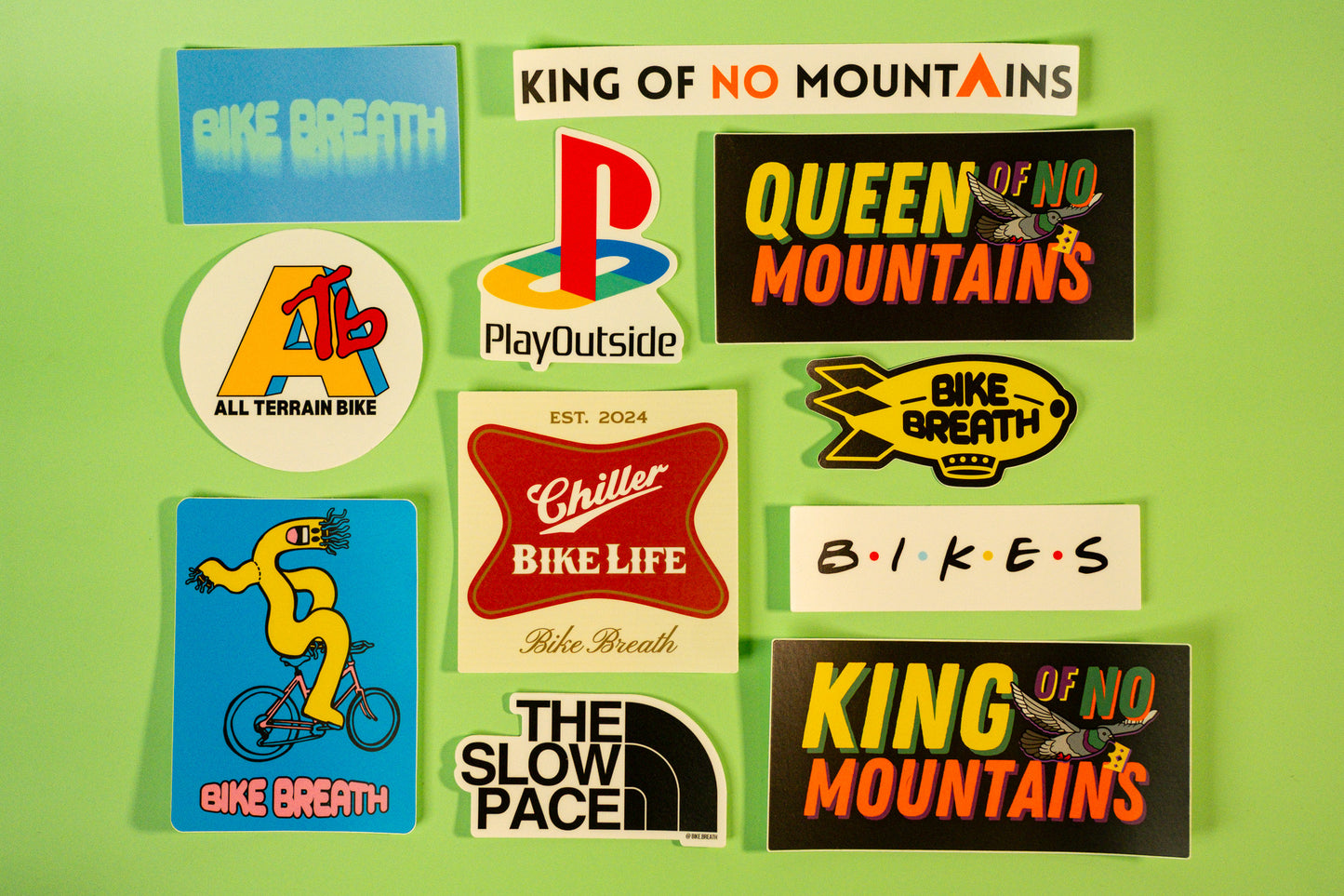 11 Sticker Bundle Pack (All Stickers)