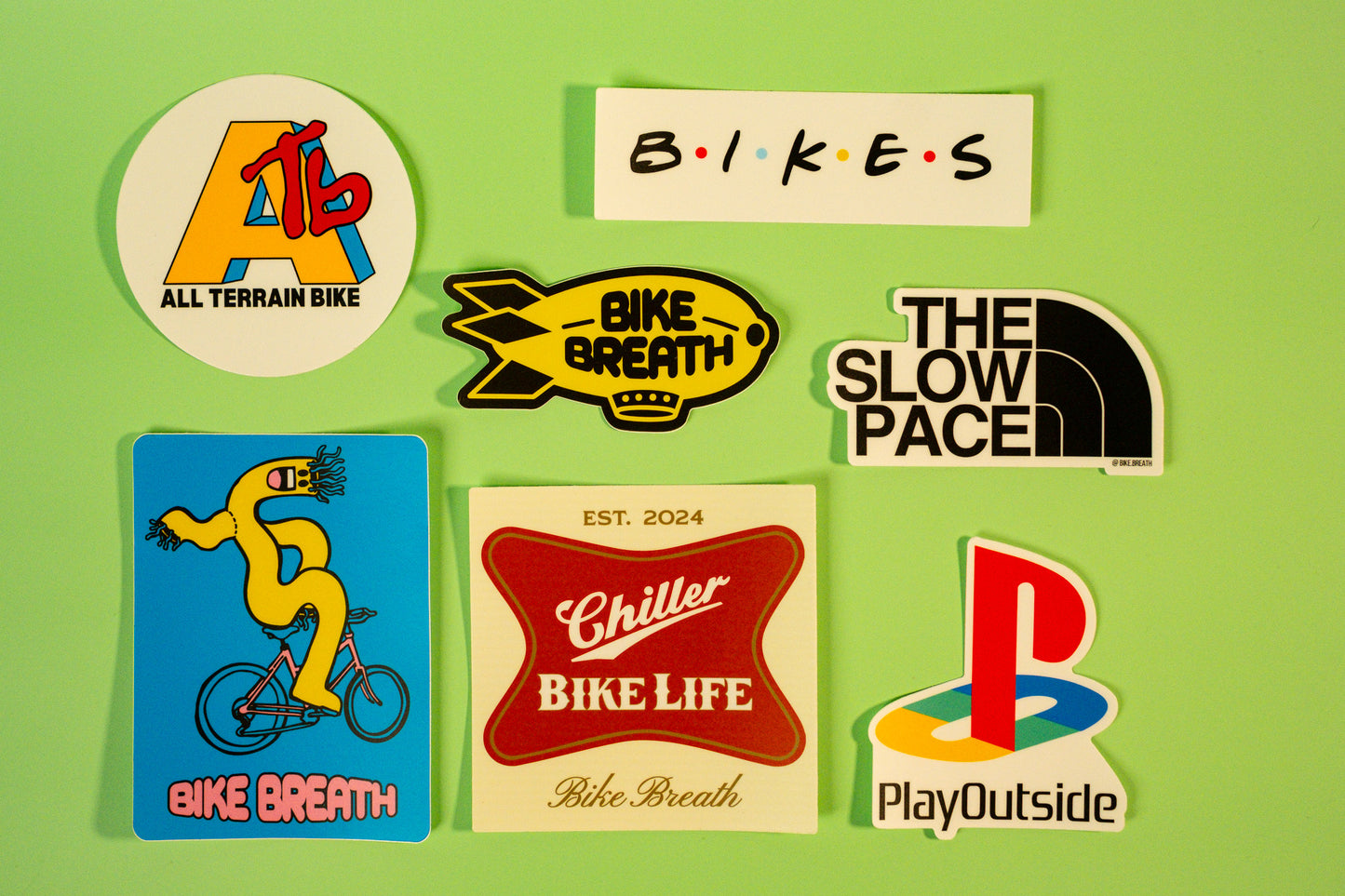 7 Sticker Bundle Pack
