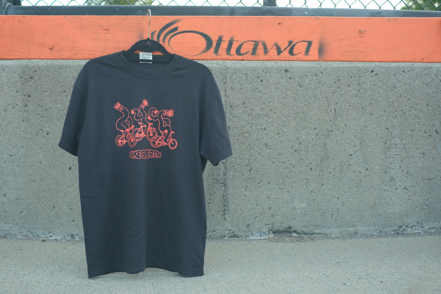 Wacky Waving Tube Man Party Tee- Night Ride Edition