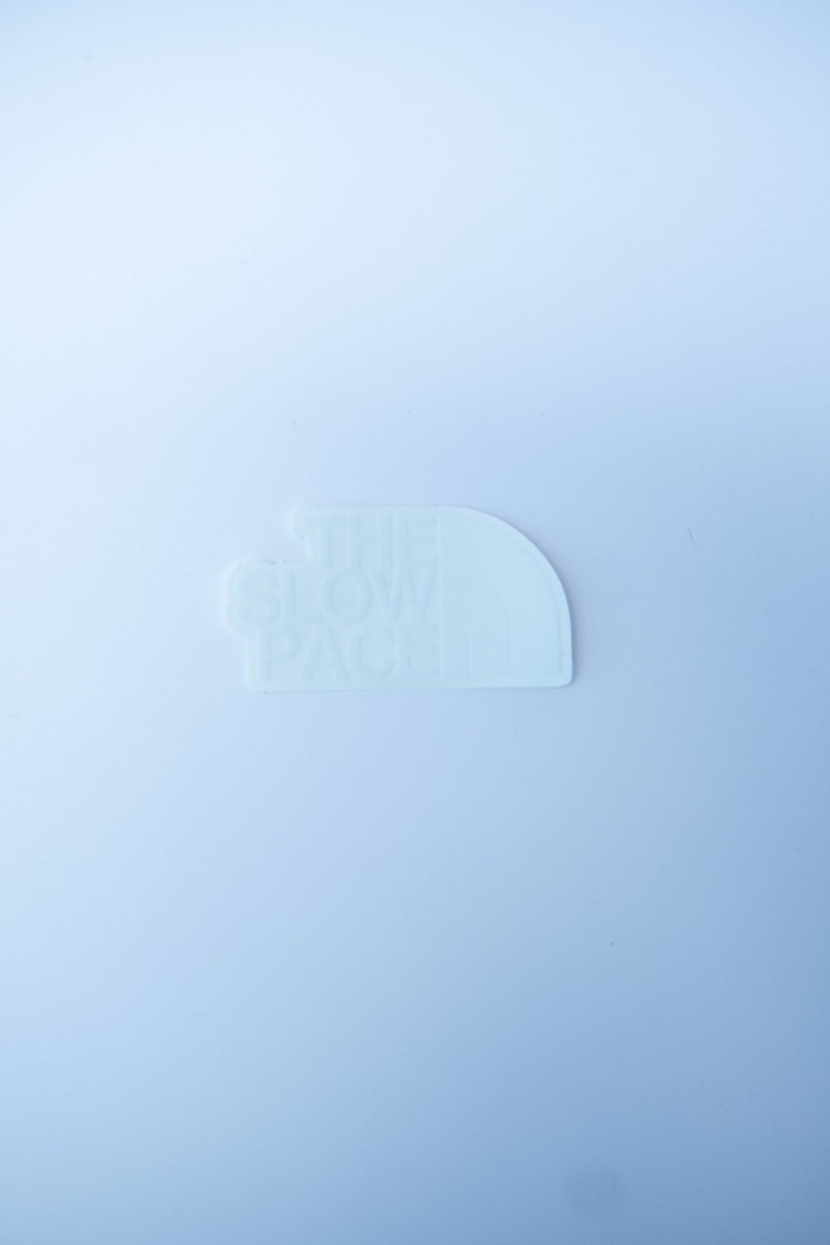 The Slow Pace Sticker (Transparent)