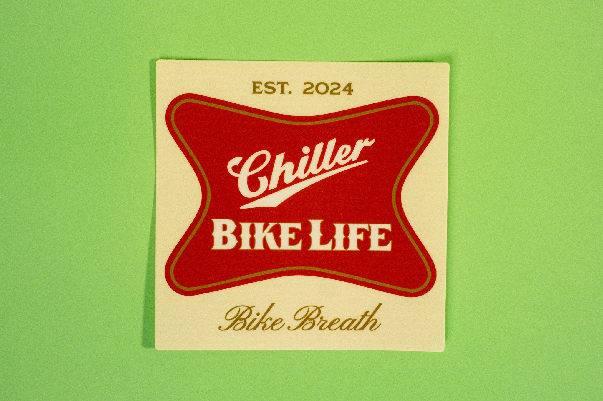 Chiller Bike Life Sticker (4