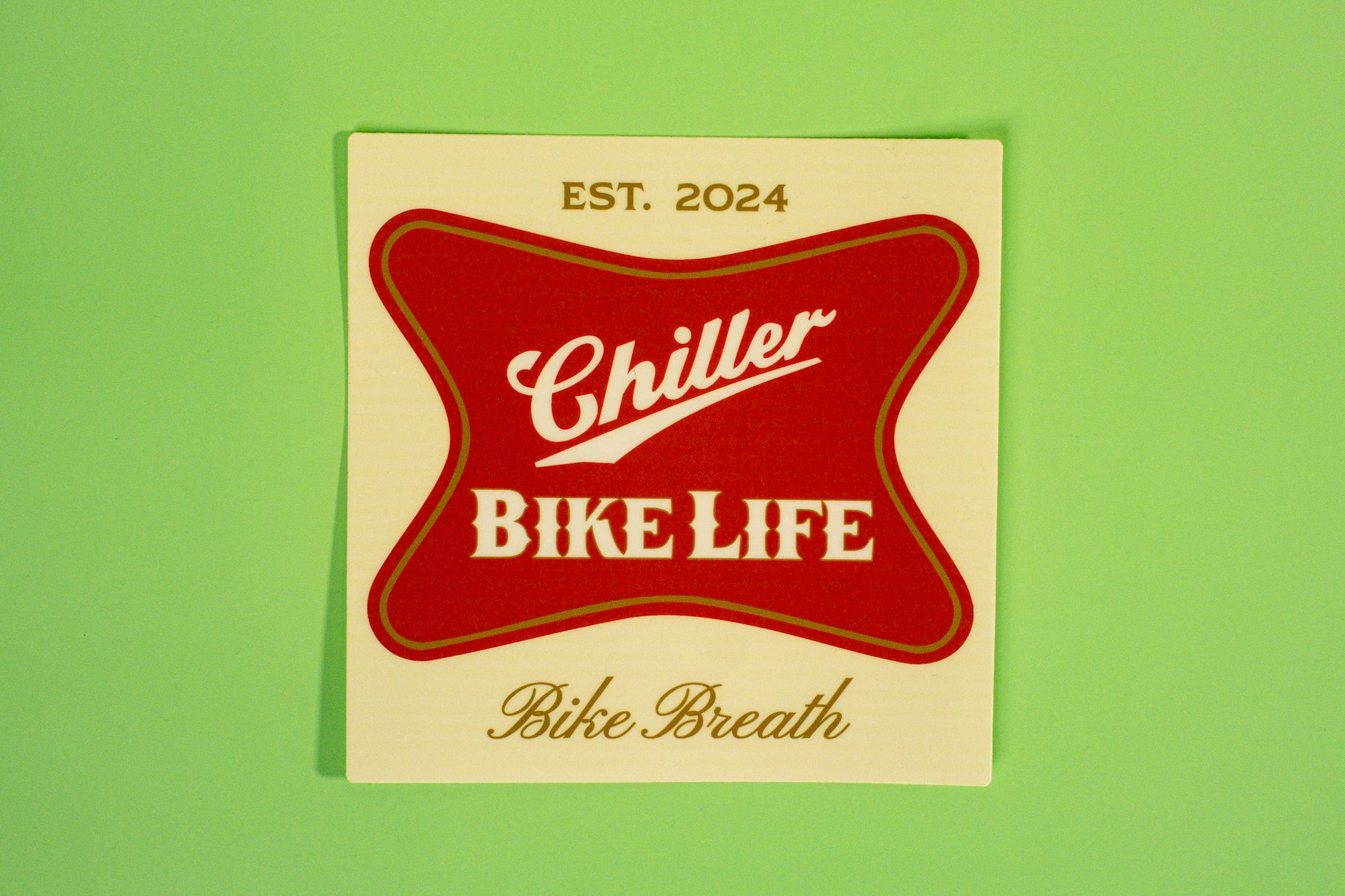Chiller Bike Life Sticker (4