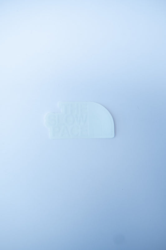 The Slow Pace Sticker (Transparent)