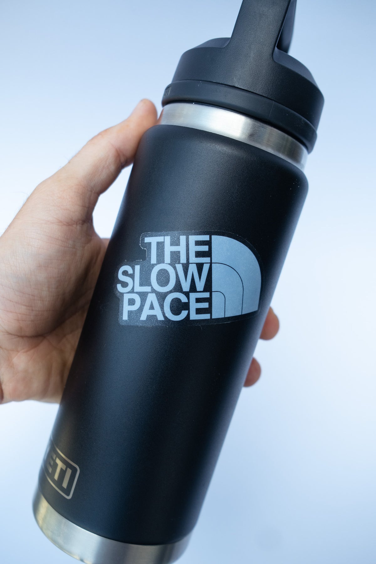 The Slow Pace Sticker (Transparent)