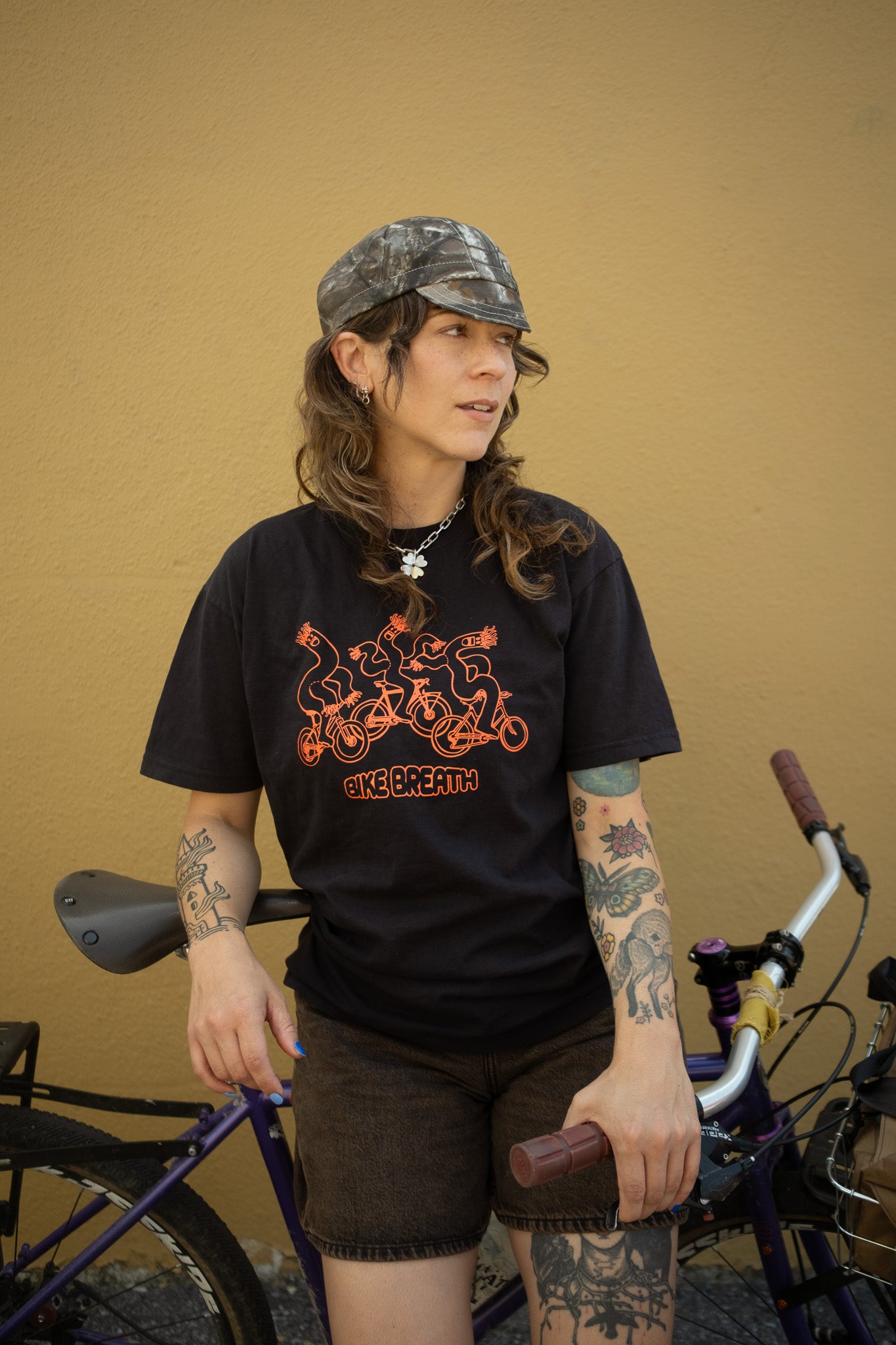 Wacky Waving Tube Man Party Tee- Night Ride Edition