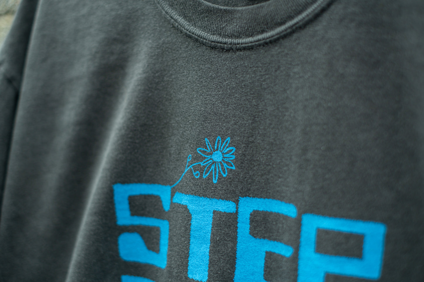 Step Thru x Bike Breath Glitch Tee- Unisex