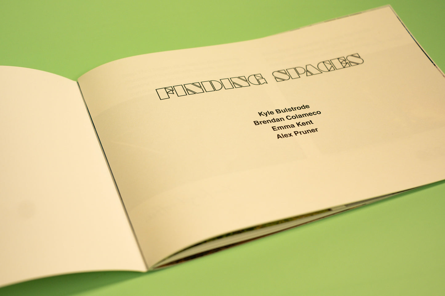 Step Thru Zine Issue 1- Finding Spaces